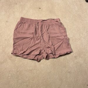 pink Flowey shorts